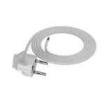 PP-50/2M/3X0,75/OMY ŻO Przewód przyłączeniowy z wtyczką kątowa UniSCHUKO; 3x0,75; OMY żo; 2m; biały