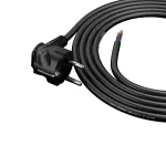 PP-50/1,5M/3X1,5/OMY ŻO Przewód przyłączeniowy z wtyczką kątowa UniSCHUKO; 3x1,5; OMY żo; 1,5m; czarny