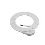 PP-50/2M/3X1,5/OMY ŻO Przewód przyłączeniowy z wtyczką kątowa UniSCHUKO; 3x1,5; OMY żo; 2m; biały