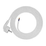 PP-50/2M/3X1,5/OMY ŻO Przewód przyłączeniowy z wtyczką kątowa UniSCHUKO; 3x1,5; OMY żo; 2m; biały