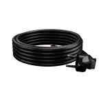 PP-50/5M/3X1,5/OMY ŻO Przewód przyłączeniowy z wtyczką kątowa UniSCHUKO; 3x1,5; OMY żo; 5m; czarny