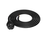 PP-40H/2M/3X2,5/H07RN Przewód przyłączeniowy z wtyczką prostą IP44; 3x2,5; H07RN-F; 2m; czarny
