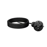 PP-21/5M/2X1/H07RN-F Przewód przyłączeniowy z wtyczką prostą IP20; H07RN-F; 5m; czarny