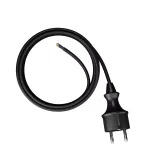 PP-40H/5M/3X1/H05RR Przewód przyłączeniowy z wtyczką prostą IP44; 3x1,0; H05RR; 5m; czarny