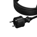PP-40H/5M/3X1,5/H05RR Przewód przyłączeniowy z wtyczką prostą IP44; 3x1,5; H05RR; 5m; czarny