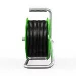 PB-ST/D/40M/3X1,5/H05VV-F Przedłużacz bębnowy STANDARD LINE, 4x2p+Z, 16A, 3680W, H05VV-F, 3x1,5; 40m; czarny