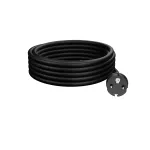 PP-40H/10M/3X2,5/H05RR Przewód przyłączeniowy z wtyczką prostą IP44; 3x2,5; H05RR; 10m; czarny