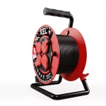 PB-PRO/S/15M/3X1,5/H05RR-F Przedłużacz bębnowy PROFESSIONAL LINE; 4x2p+Z; IP44; 10A; H05RR-F; 3x1,5; 15m; czarny