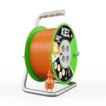 PB-ST/D/S/50M/3X1,5/H05VV-F Przedłużacz bębnowy STANDARD LINE, 4x2p+Z, 16A, 3680W, SCHUKO, przewód 3x1,5mm