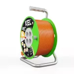 PB-ST/D/S/50M/3X1,5/H05VV-F Przedłużacz bębnowy STANDARD LINE, 4x2p+Z, 16A, 3680W, SCHUKO, przewód 3x1,5mm