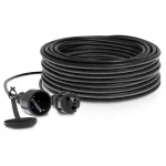 PJ-PRO/Z/S/30M/3X1,5/H05RR-F Przedłużacz jednogniazdowy warszatatowy PROFESSIONAL SCHUKO; IP44; 16A; H05RR-F; 3X1,5; 30m; czarny