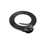 PP-50/1,8M/3X1,5/OMY ŻO/ Przewód przyłączeniowy z wtyczką kątowa UniSCHUKO; 3x1,5; OMY żo; 1,8m; BIAŁY