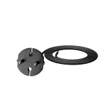 PP-21/1,5M/2X1/H05VV-F Przewód przyłączeniowy z wtyczką prostą IP20; 2x1; H05VV-F; 1,5m; czarny