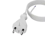 PP-21/4M/2X1/H05VV-F Przewód przyłączeniowy z wtyczką prostą IP20; 2x1; H05VV-F; 4m; biały