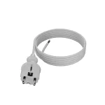 PP-40H/4M/3X1,0/H05VV-F Przewód przyłączeniowy z wtyczką prostą IP44; 3x1; H05VV-F; 4m; biały