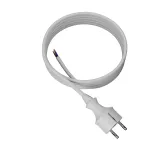 PP-40H/3M/3X1,5/H05VV-F Przewód przyłączeniowy z wtyczką prostą IP44; 3x1,5; H05VV-F; 3m; biały