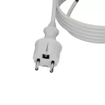 PP-40H/3M/3X1,5/H05VV-F Przewód przyłączeniowy z wtyczką prostą IP44; 3x1,5; H05VV-F; 3m; biały