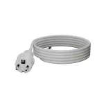 PP-40H/3M/3X1,5/H05VV-F Przewód przyłączeniowy z wtyczką prostą IP44; 3x1,5; H05VV-F; 3m; biały