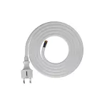 PP-40H/1,5M/3X2,5/H05VV-F Przewód przyłączeniowy z wtyczką prostą IP44; 3x2,5; H05VV-F; 1,5m; biały