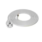 PP-40H/1,5M/3X2,5/H05VV-F Przewód przyłączeniowy z wtyczką prostą IP44; 3x2,5; H05VV-F; 1,5m; biały