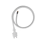 PP-40H/4M/3X2,5/H05VV-F Przewód przyłączeniowy z wtyczką prostą IP44; 3x2,5; H05VV-F; 4m; biały