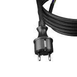 PP-40H/4M/3X2,5/H05VV-F Przewód przyłączeniowy z wtyczką prostą IP44; 3x2,5; H05VV-F; 4m; czarny