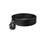 PP-40H/4M/3X2,5/H05VV-F Przewód przyłączeniowy z wtyczką prostą IP44; 3x2,5; H05VV-F; 4m; czarny