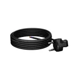 PP-50/10M/3X1/OMY ŻO Przewód przyłączeniowy z wtyczką kątowa UniSCHUKO; 3x1; OMY żo; 10m; czarny
