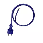PP-40H/3M/3X1,5/H07BQ-FI Przewód przyłączeniowy z wtyczką prostą IP44; 3x1,5; H07BQ-F; 3m; niebieski