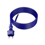 PP-40H/4M/3X2,5/H07BQ-FI Przewód przyłączeniowy z wtyczką prostą IP44; 3x2,5; H07BQ-F; 4m; niebieski