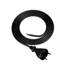 PP-21/2M/2X1/H05BQF B/ZAW Przewód przyłączeniowy z wtyczką prostą IP20; 2x1; H05BQF; 2m; czarny