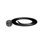 PP-21/1,5M/2X1,5/H07BQF B/ZA Przewód przyłączeniowy z wtyczką prostą IP20; 2x1,5; H07BQF; 1,5m; czarny