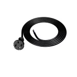 PP-21/2M/2X1,5/H07BQF B/ZAW Przewód przyłączeniowy z wtyczką prostą IP20; 2x1,5; H07BQF; 2m; czarny