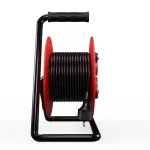 PB-PRO/S/S/15M/3X1,5/H05RR-F Przedłużacz bębnowy PROFESSIONAL LINE SCHUKO; 4x2p+Z; IP44; 16A; H05RR-F; 3x1,5; 15m; czarny