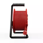 PB-PRO/D/S/40M/3X1,5/H05RR-F Przedłużacz bębnowy PROFESSIONAL LINE SCHUKO; 4x2p+Z; IP44; 16A; H05RR-F; 3x1,5; 40m; czerwony