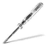TN-1 Tester napięcia prądu, próbnik, fazer 230V, 125mm; bezbarwny