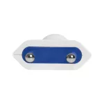 WT-1/2,5A  BIAŁY Wtyczka rozbieralna płaska; 2,5A/250V, II kl.izol.; BIAŁY