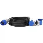 PS-CMP3M/44/10M/3X2,5/H05RR-F Adapter redukcja CAMPING Przejściówka 16A 3P 3X 230V EXTREM 3X2,5 H05RR-F  10 M IP44