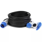 PS-CMP3M/44/15M/3X2,5/H05RR-F Adapter redukcja CAMPING Przejściówka 16A 3P 3X 230V EXTREM 3X2,5 H05RR-F  15 M IP44