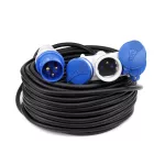 PS-CMP3M/44/20M/3X2,5/H05RR-F Adapter redukcja CAMPING Przejściówka 16A 3P 3X 230V EXTREM 3X2,5 H05RR-F  20 M IP44