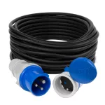 PS-CMP1M/44/5,0M/3X2,5/H05RR-F Adapter redukcja CAMPING Przejściówka 16A 3P 1X 230V EXTREM 3X2,5 H05RR-F  5 M IP44