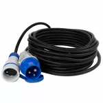 PS-CMP1M/44/10M/3X2,5/H05RR-F Adapter redukcja CAMPING Przejściówka 16A 3P 1X 230V EXTREM 3X2,5 H05RR-F  10 M IP44
