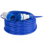 PS-CMP1M/44/15M/3X2,5/H07BQ-F Adapter redukcja CAMPING Przejściówka 16A 3P 1X 230V EXTREM 3X2,5 H07BQ-F  15 M IP44