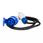 PS-CMP1Z/44/3,0M/3X2,5/H05RR-F Adapter redukcja CAMPING CEE 16A 3P X1 230V EXTREM  3X2,5 H05RR-F 3 M IP44