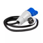 PS-CMP1Z/44/3,0M/3X2,5/H05RR-F Adapter redukcja CAMPING CEE 16A 3P X1 230V EXTREM  3X2,5 H05RR-F 3 M IP44