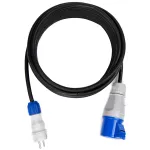 PS-CMP1Z/44/15M/3X2,5/H05RR-F Adapter redukcja CAMPING CEE 16A 3P X1 230V EXTREM  3X2,5 H05RR-F 15 M IP44