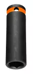 Nasadka udarowa 1/2" długa, 15 x 78mm , Cr-Mo