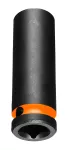 Nasadka udarowa 1/2" długa, 17 x 78mm , Cr-Mo