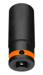 Nasadka udarowa 1/2" długa, 22 x 78mm , Cr-Mo