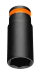 Nasadka udarowa 1/2" długa, 24 x 78mm , Cr-Mo